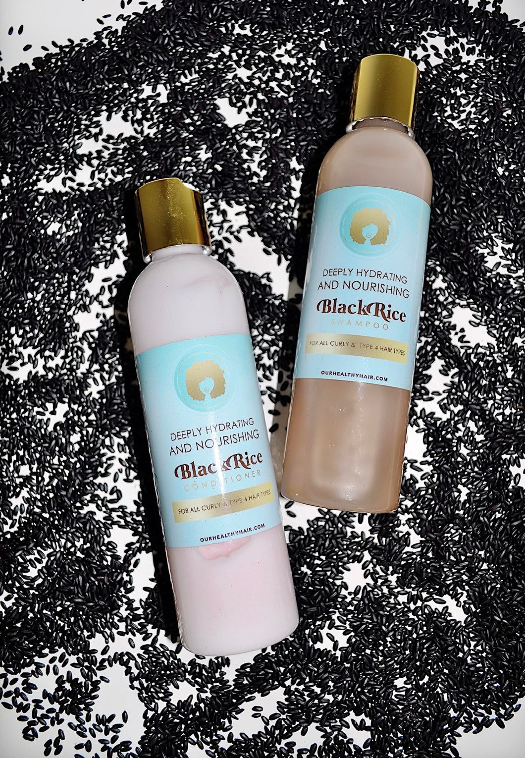 Black Rice Shampoo and Conditioner